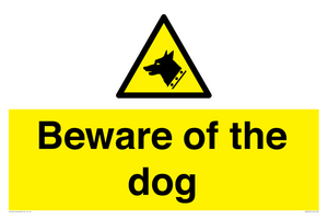Beware of the dog